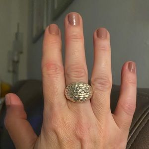 Silver Dome Ring